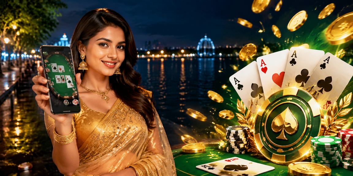 A Bangladeshi user enjoying a poker game in Chattogram