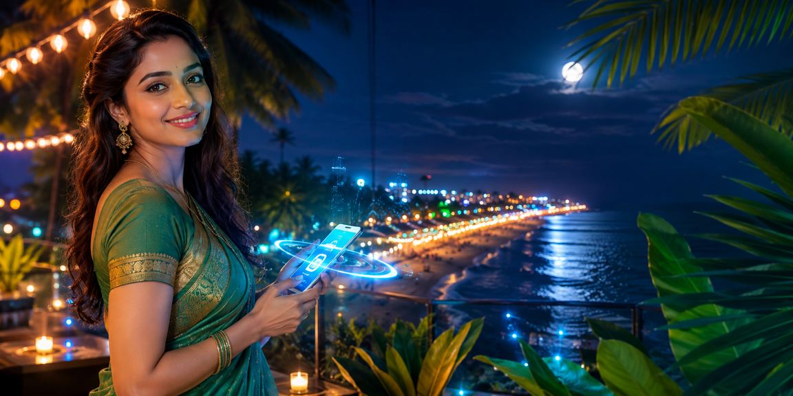 কক্সবাজারে মোবাইলে ডিপোজিট করছেন একজন ব্যবহারকারী