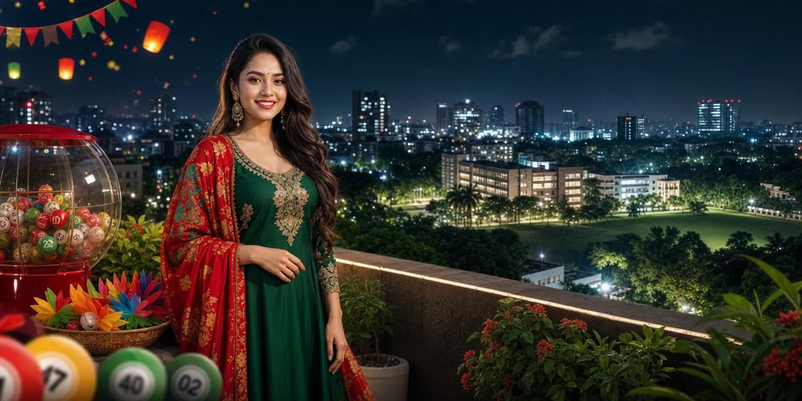 ময়মনসিংহে পহেলা বৈশাখ উপলক্ষে লটারি গেম উপভোগ করছেন খেলোয়াড়রা